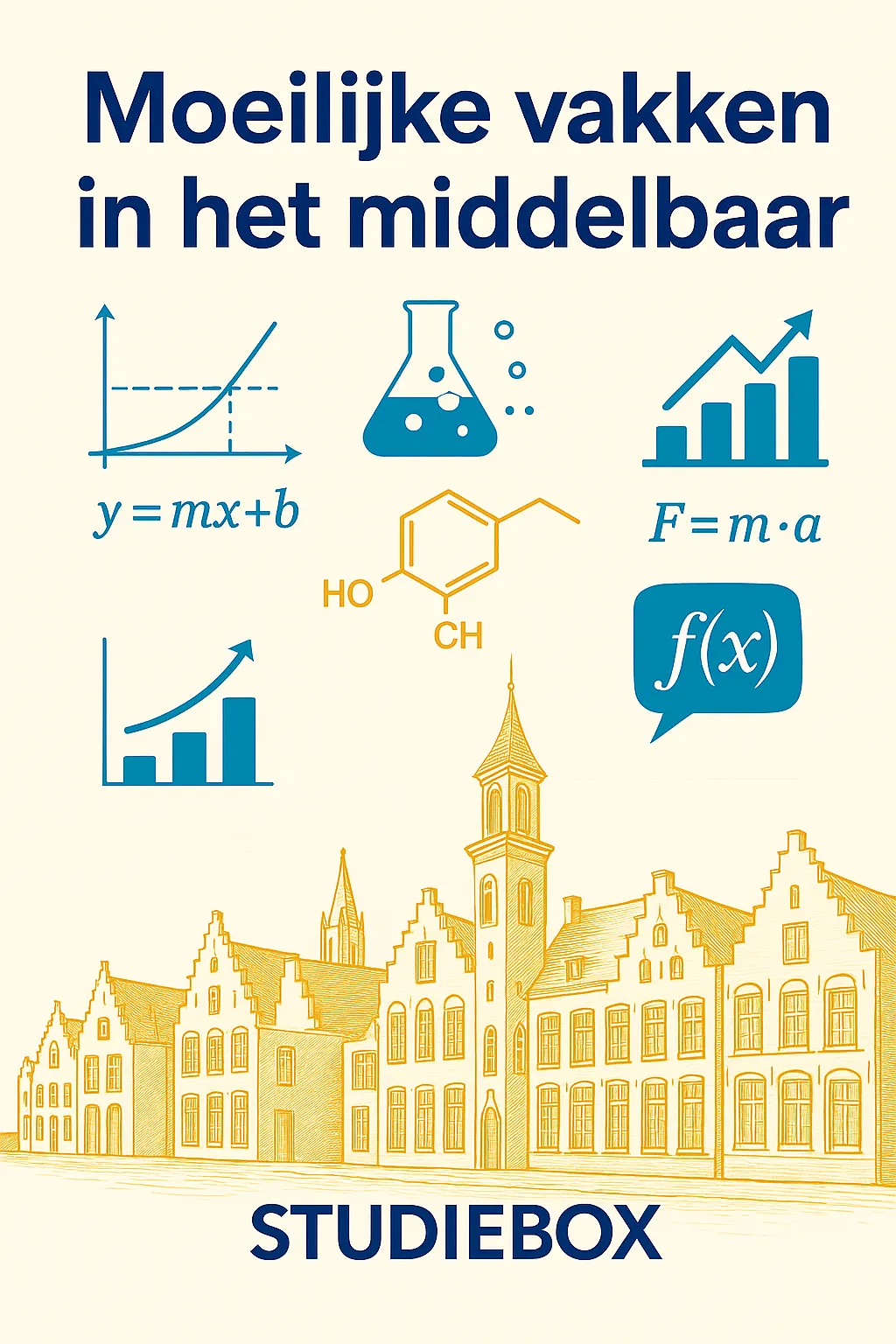 Moeilijke vakken middelbaar Brugge