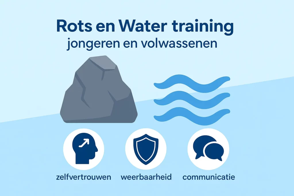 Rots en water training